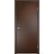 Фото усиленной пвх двери в цвете венге