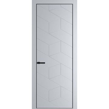 Межкомнатная дверь 9PA лайт грей глухая