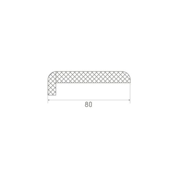 Наличник телескопический Luxor эмаль