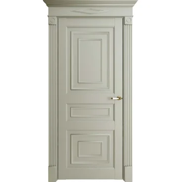 Межкомнатная дверь экошпон Uberture Florence 62001 серена светло-серый глухая