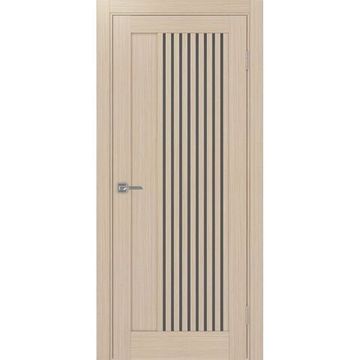 Межкомнатная дверь экошпон Турин 544.12 белёный дуб остеклённая