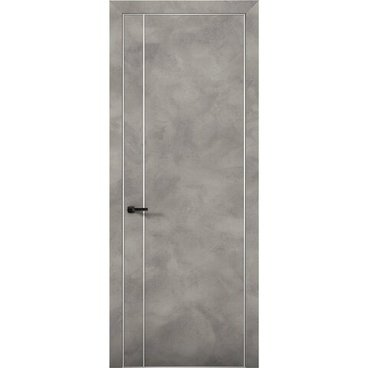Межкомнатная дверь Плутоний 10 бетон лофт глухая