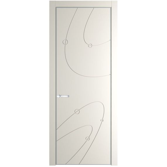 Межкомнатная дверь 5PA перламутр белый глухая