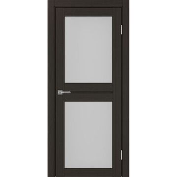 Межкомнатная дверь экошпон Турин 520.212 венге остеклённая