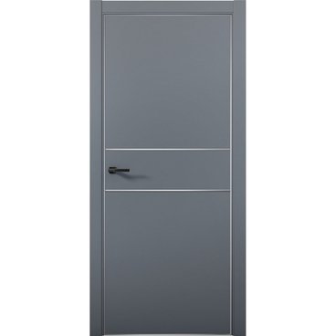 Межкомнатная дверь Палладий 3 антрацит глухая