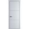 Межкомнатная дверь 13PA вайт глухая