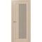 Межкомнатная дверь экошпон Турин 544.12 белёный дуб остеклённая