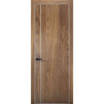 Межкомнатная дверь Плутоний 10 орех пекан глухая