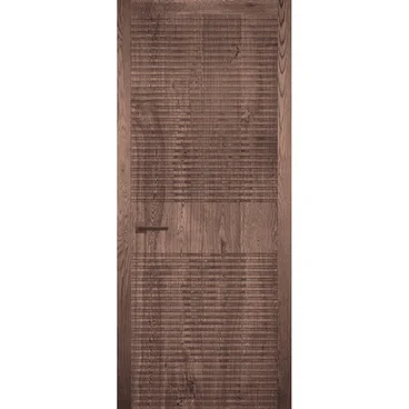 Межкомнатная дверь массив дуба Легно 9 галифакс табак глухая