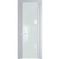 Межкомнатная дверь 1.7P лайт грей остеклённая