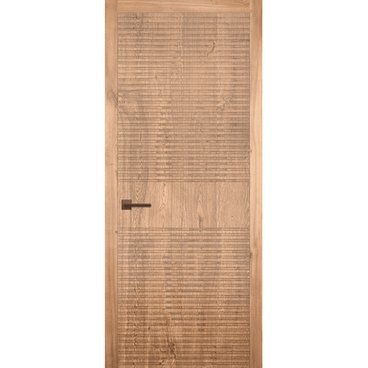 Межкомнатная дверь массив дуба Легно 9 дуб натуральный глухая