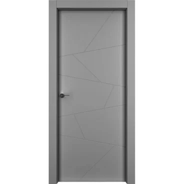 Противопожарная дверь Энигма серая эмаль EIS60