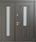 Входная двустворчатая дверь Snegir HOME PP ЛКП Бруно SNG-1 ЛКП Бруно SNG-1