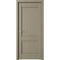 Межкомнатная дверь винил Рим серый глухая