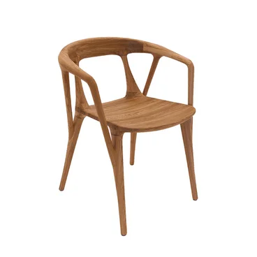 Стул Седиа из массива дуба цвет клён