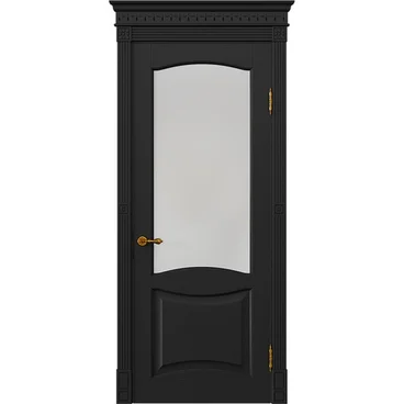 Межкомнатная дверь массив дуба Viporte Классика 2 арабика остеклённая