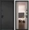 Входная дверь Super Omega PRO MP колоре неро ПВХ крема OP-MM