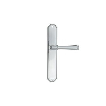 Ручка на планке для межкомнатной двери Callisto PL02 хром полированный