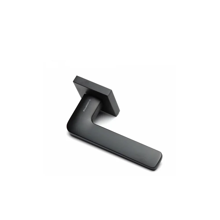 Фото дверной ручки FLOW ZN AL6 чёрная