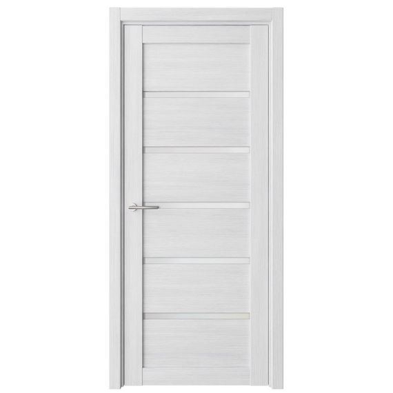 Фото двери Вена экошпон кедр снежный со стеклом