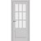 Фото двери Тоскана 642.2221 цвет пепельный со стеклом