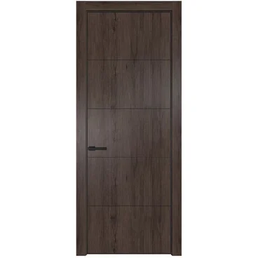 Межкомнатная дверь 15NA дуб тобакко глухая