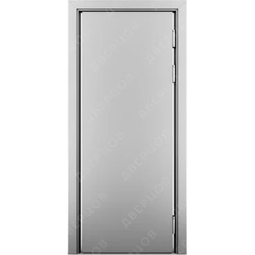 Маятниковая влагостойкая дверь Kapelli серый RAL 7035 глухая