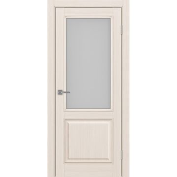 Межкомнатная дверь Тоскана багет 602.21 ясень перламутровый со стеклом