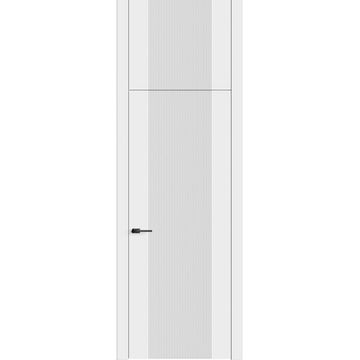 Межкомнатная дверь с фальшфрамугой эмаль Ofram Линнея 3 белый