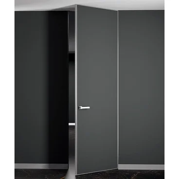 Скрытая дверь под окраску ДВЕРЦОВ алюминиевая кромка открывание на себя