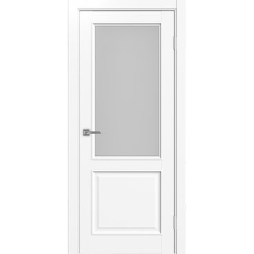 Межкомнатная дверь Тоскана багет 602.21 белый снежный со стеклом