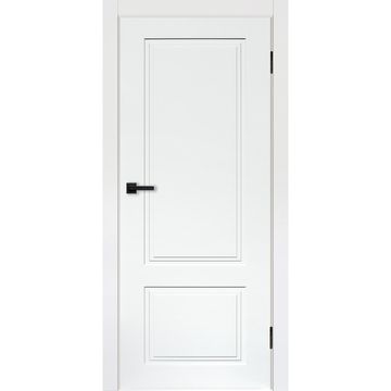 Межкомнатная дверь эмаль Нео 8 белый RAL 9003 глухая
