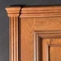 Межкомнатная дверь шпон Капри дуб натуральный с патиной глухая