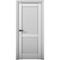 Межкомнатная дверь Никель 2 манхеттен глухая