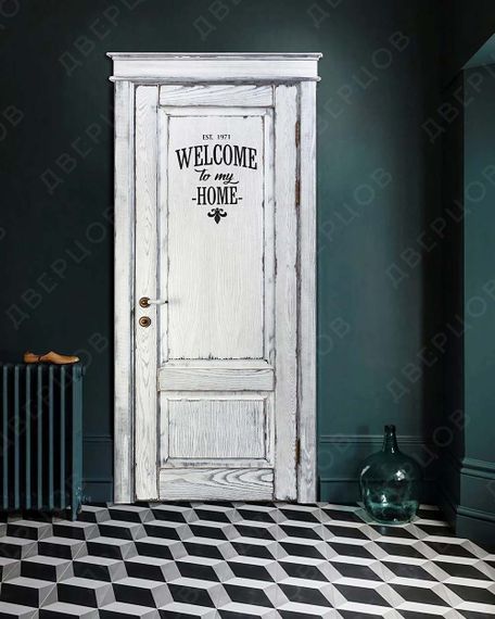 Межкомнатная дверь массив дуба Лофт Дом