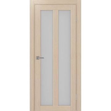Межкомнатная дверь экошпон Турин 521.22 белёный дуб остеклённая