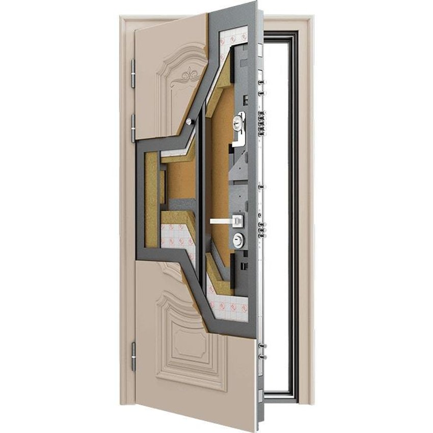 Входная стальная дверь Torex Professor 4+ горячий шоколад 5D3 орех грецкий