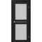 Фото двери из экошпона Турин 520.222 антрацит остеклённая