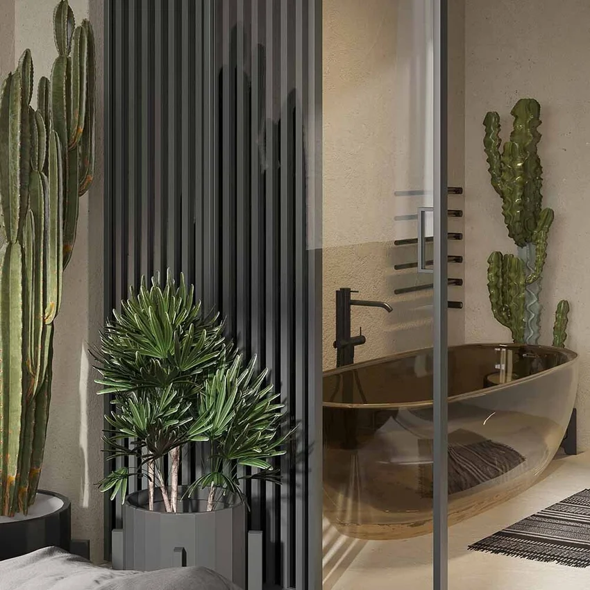 Алюминиевая стеклянная перегородка Классическая 1AG - 11AG серая ночь стекло прозрачное