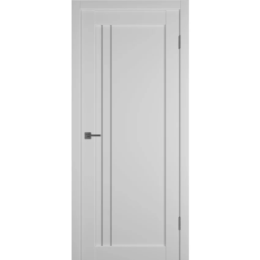 Межкомнатная дверь Porta-230 серая Shellac Grey со стеклом
