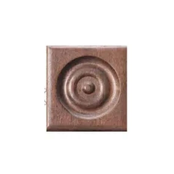 Розетка дверная шпонированная фигурная Regidoors 75х210х20 мм