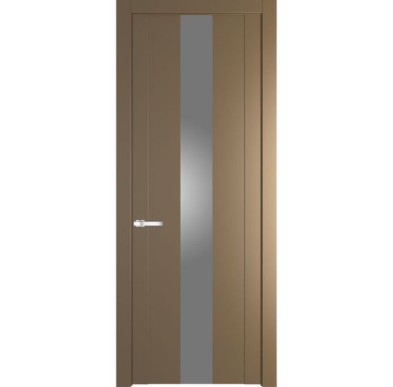 Межкомнатная дверь 1.9P перламутр золото остеклённая