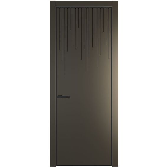 Межкомнатная дверь 8PA перламутр бронза глухая