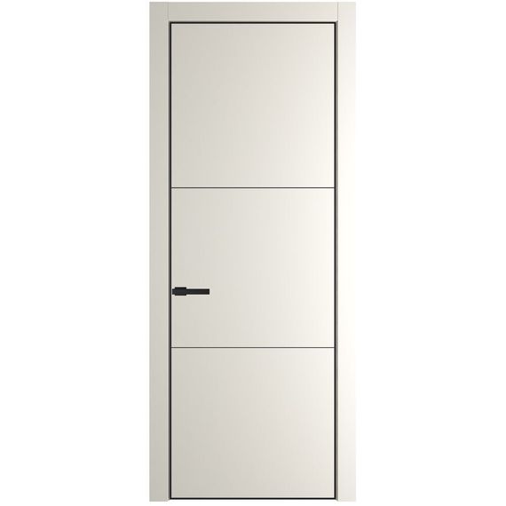 Межкомнатная дверь 13PA перламутр белый глухая