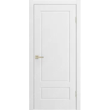 Межкомнатная дверь Аура 2 белая эмаль глухая