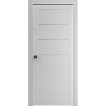 Межкомнатная дверь Porta-210 серая Shellac Grey глухая