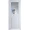 Межкомнатная дверь 1.6.2PD вайт остеклённая