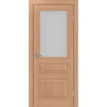 Межкомнатная дверь Тоскана багет 631.211 ясень тёмный со стеклом