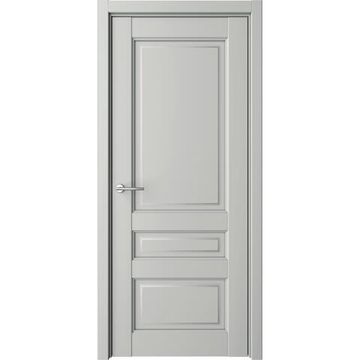 Межкомнатная дверь Эрмитаж 2 винил платина глухая