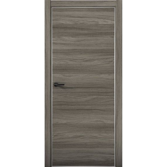 Межкомнатная дверь Плутоний 1 дуб миндаль глухая